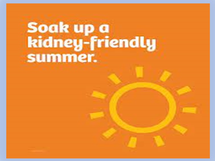 summer tips for dialysis patients